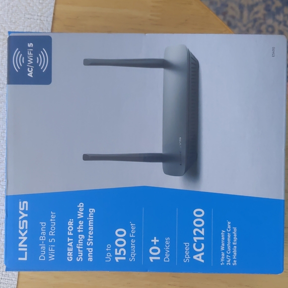 Dual Band WiFi 5 Router